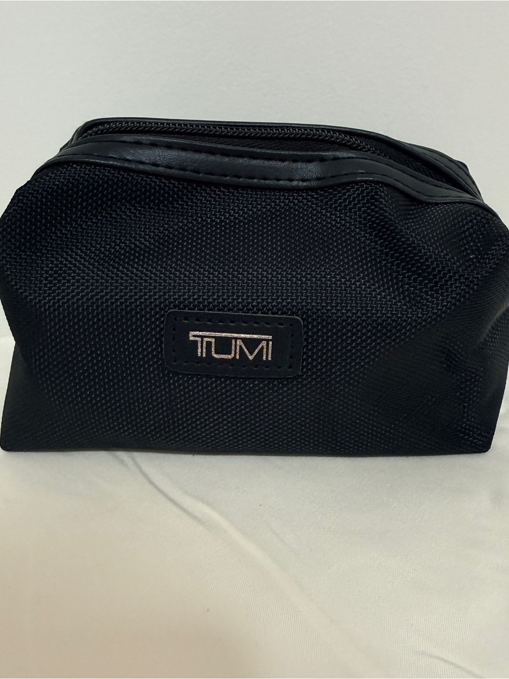 Tumi Black Nylon Toiletry Kit